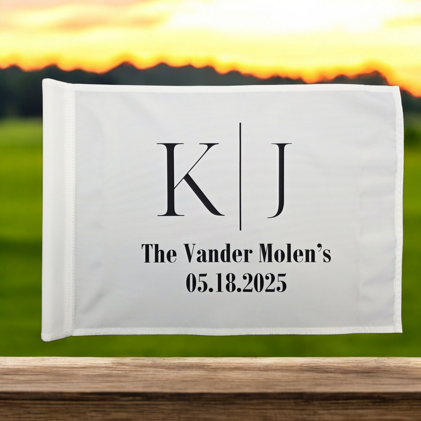Custom Full Size Golf Flag