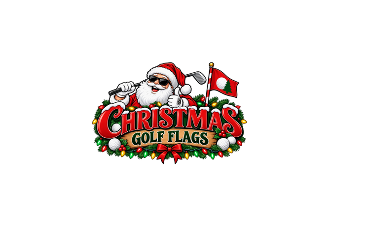 Christmas Golf Flags