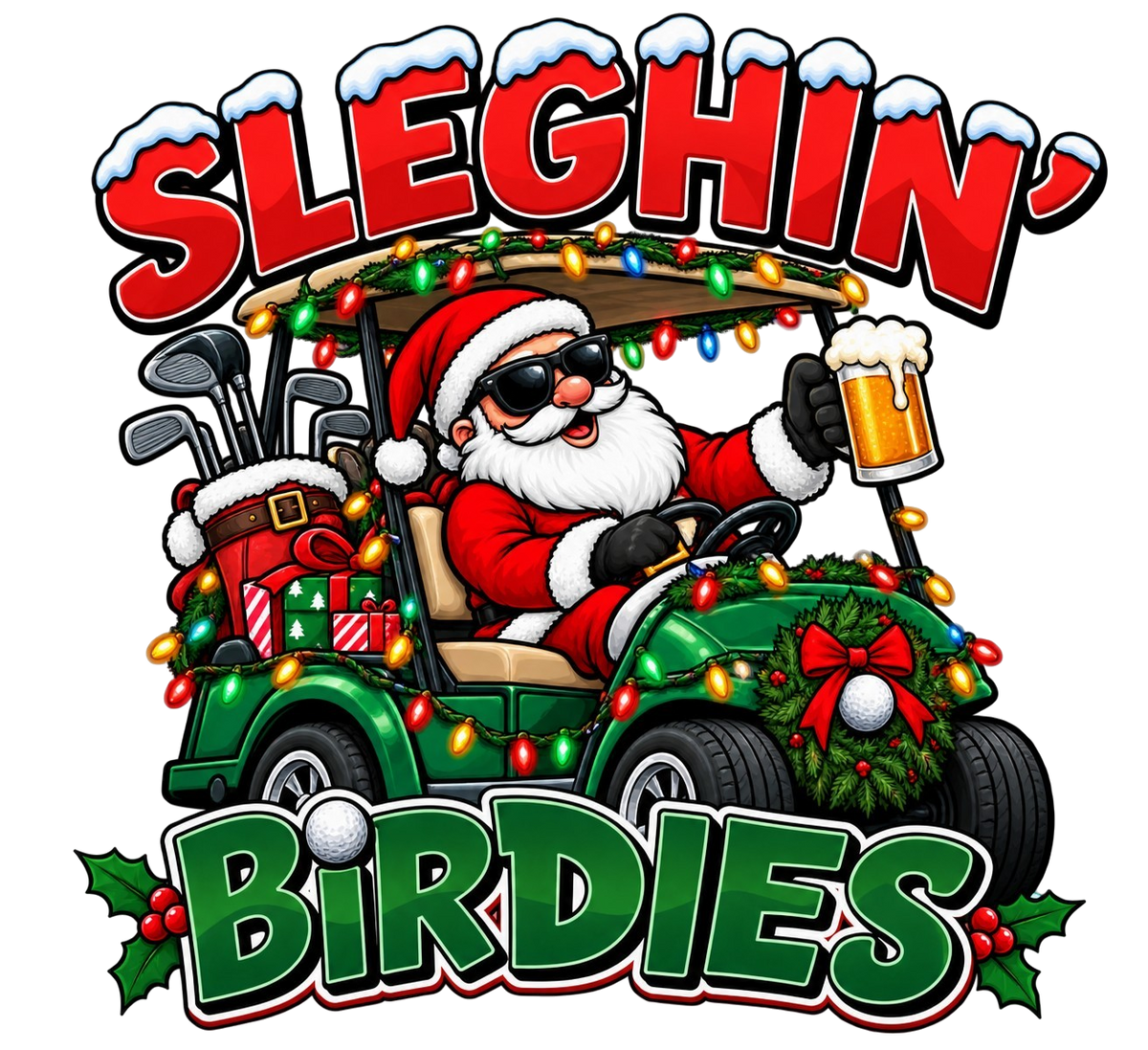 Sleighin’ Birdies