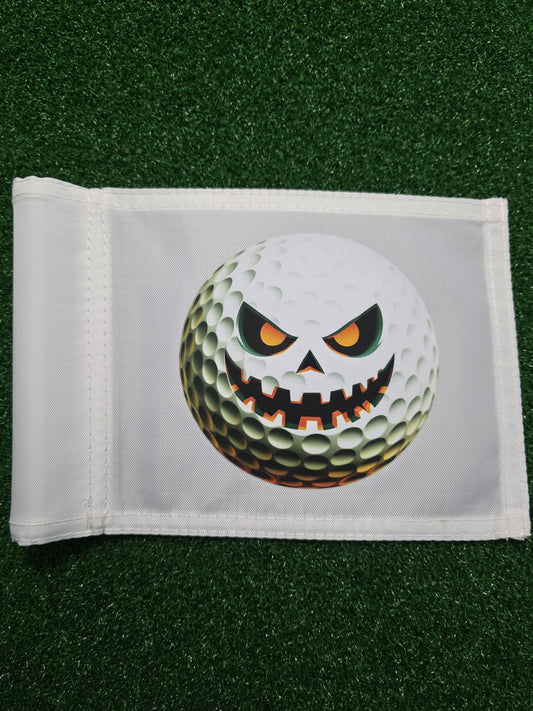 Golf Ball Jack-O’-Lantern