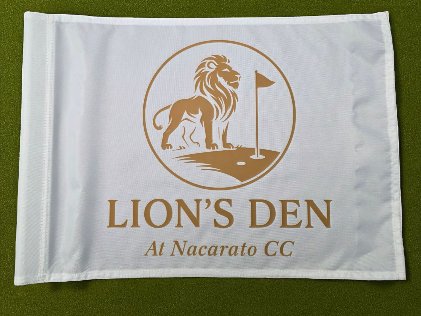 Custom Full Size Golf Flag