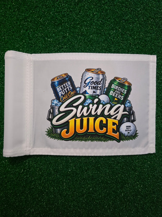 Swing Juice Golf Flag