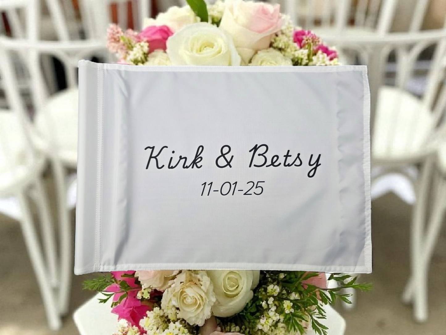 Custom Full Size Golf Flag