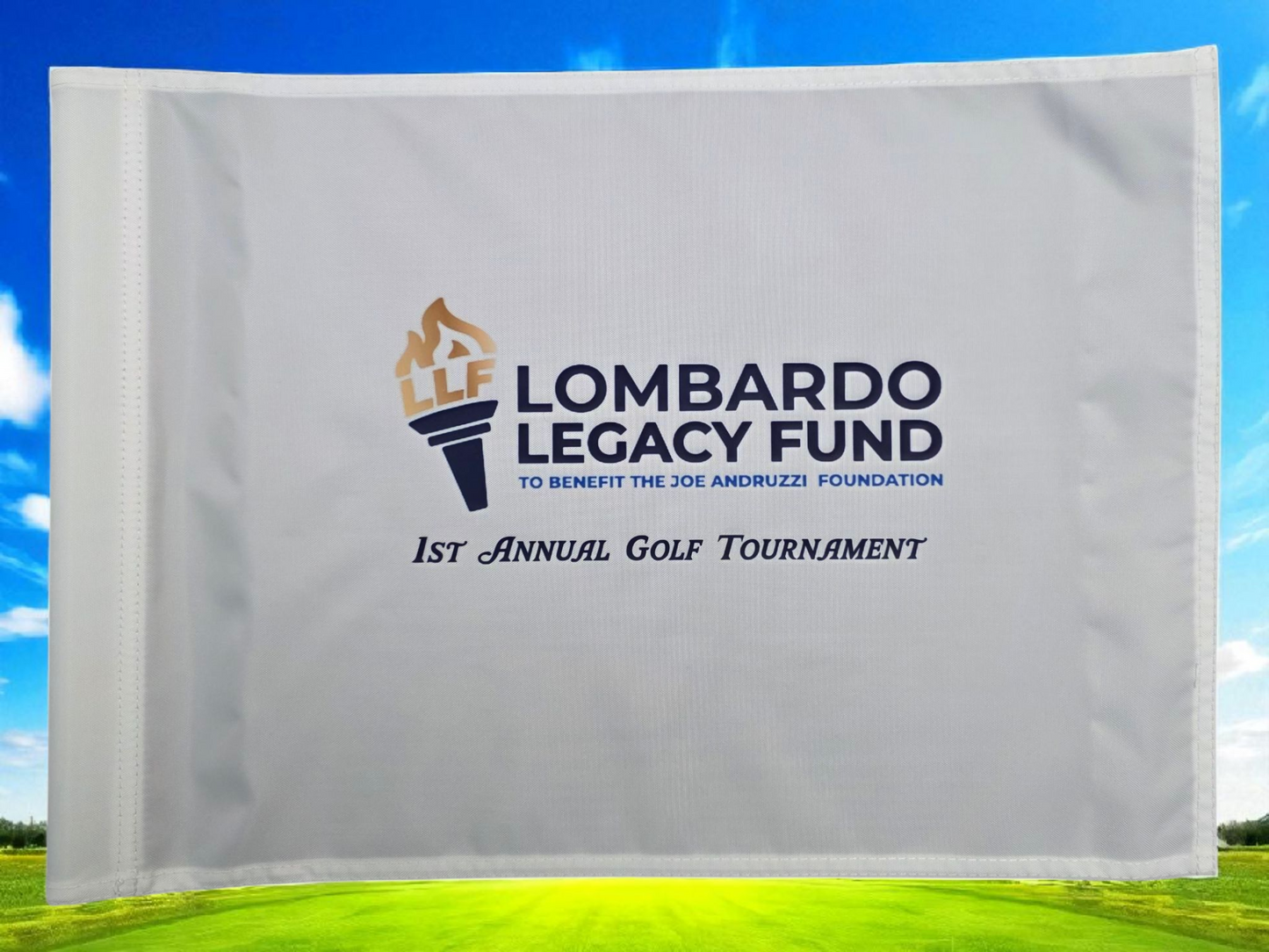 Custom Full Size Golf Flag